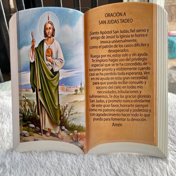 Black Friday sales!!!San Judas Tadeo libro con oración - Picture 6 of 8